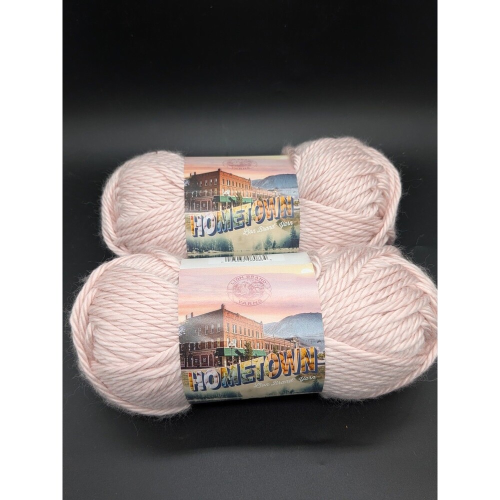 Lion Brand Hometown Yarn 2 Pack Dillon Quartz  Acrylic